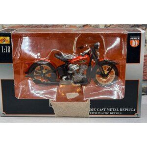 Maisto Harley-Davidson 1:18 Die Cast Metal Motorcycle Replica Series 10